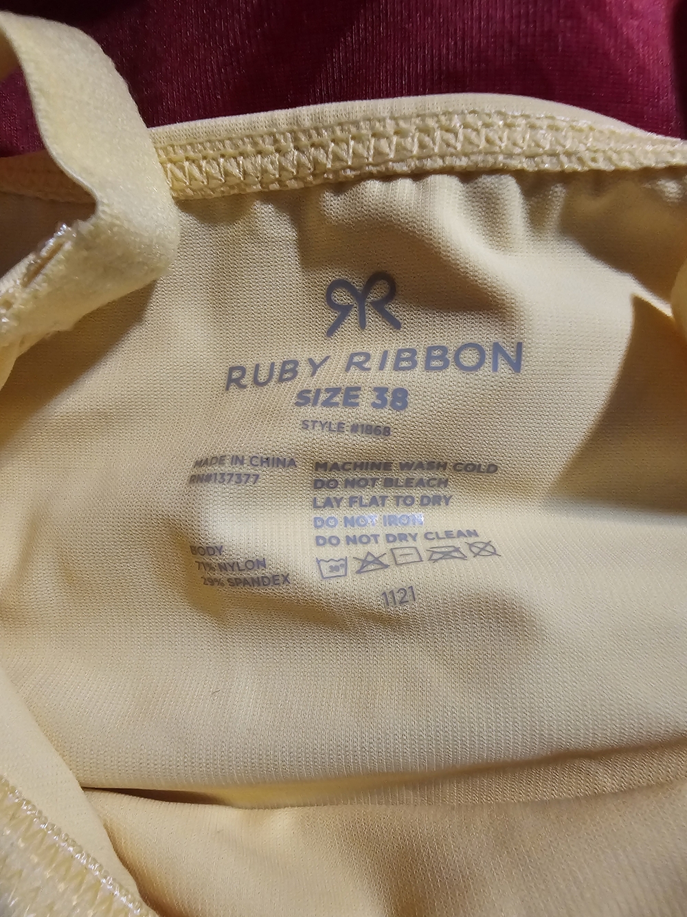 Ruby Ribbon 2 Seamless Bralettes and 1 Camisole - Picture 6 of 6